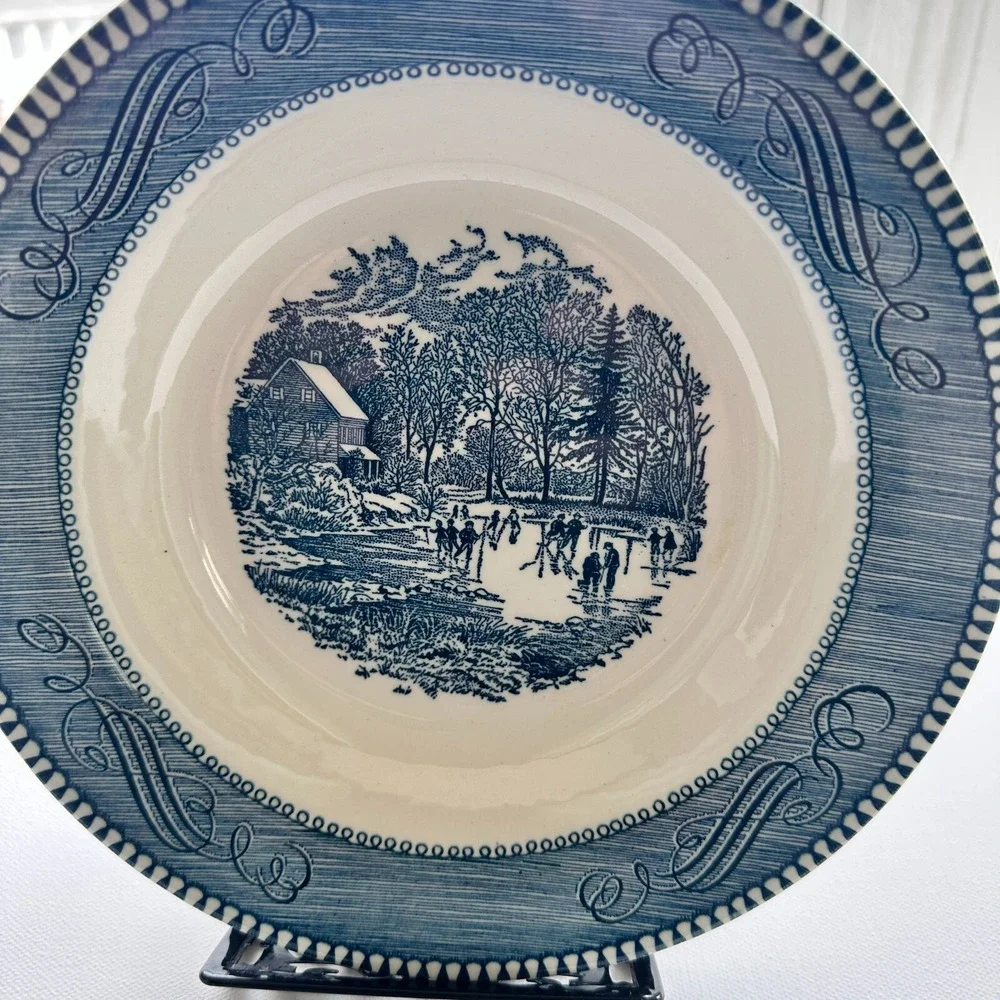 Vintage Royal‎ Currier & Ives  'Early Winter'